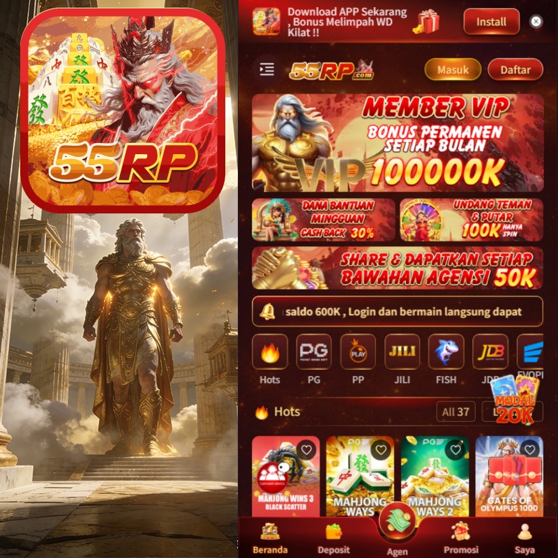 55RP - 55rp Game Slot Online dengan Beragam Tema dan Fitur Bonus