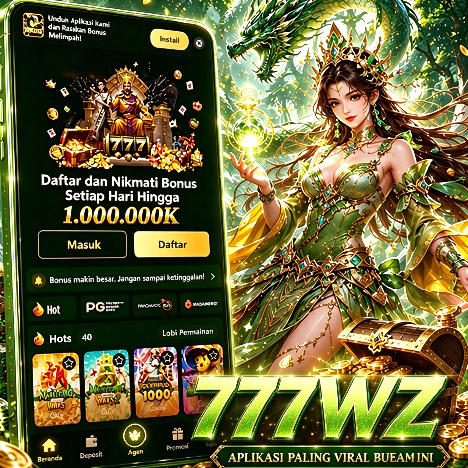 777WZ - Platform Slot Online dengan Pengalaman Bermain Terbaik