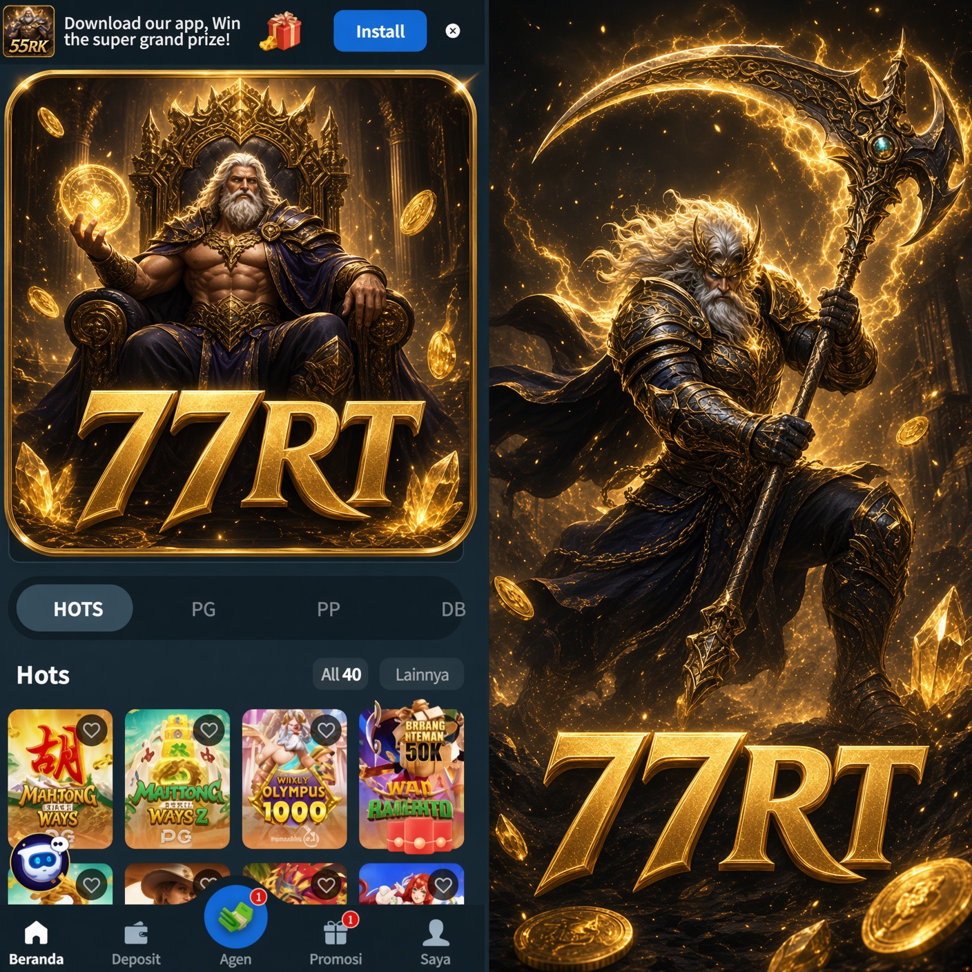 77RT - 77rt Platform Slot Online dengan Pengalaman Bermain Terbaik