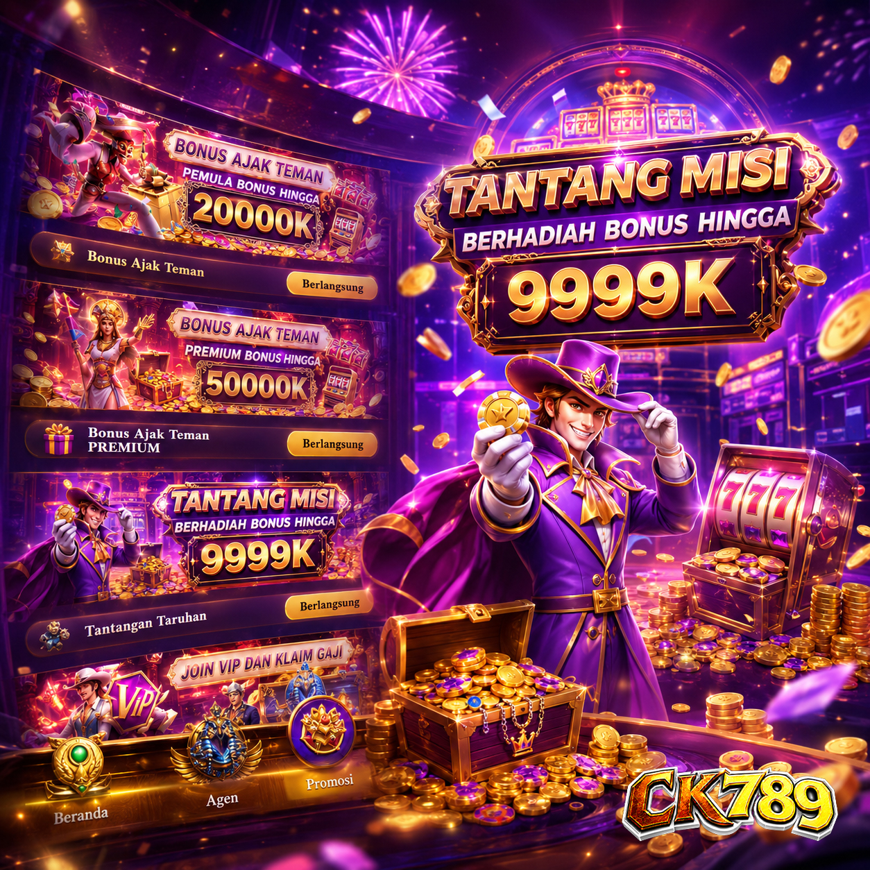 CK789 - Destinasi Slot Online Indonesia dengan Ragam Tema Menarik