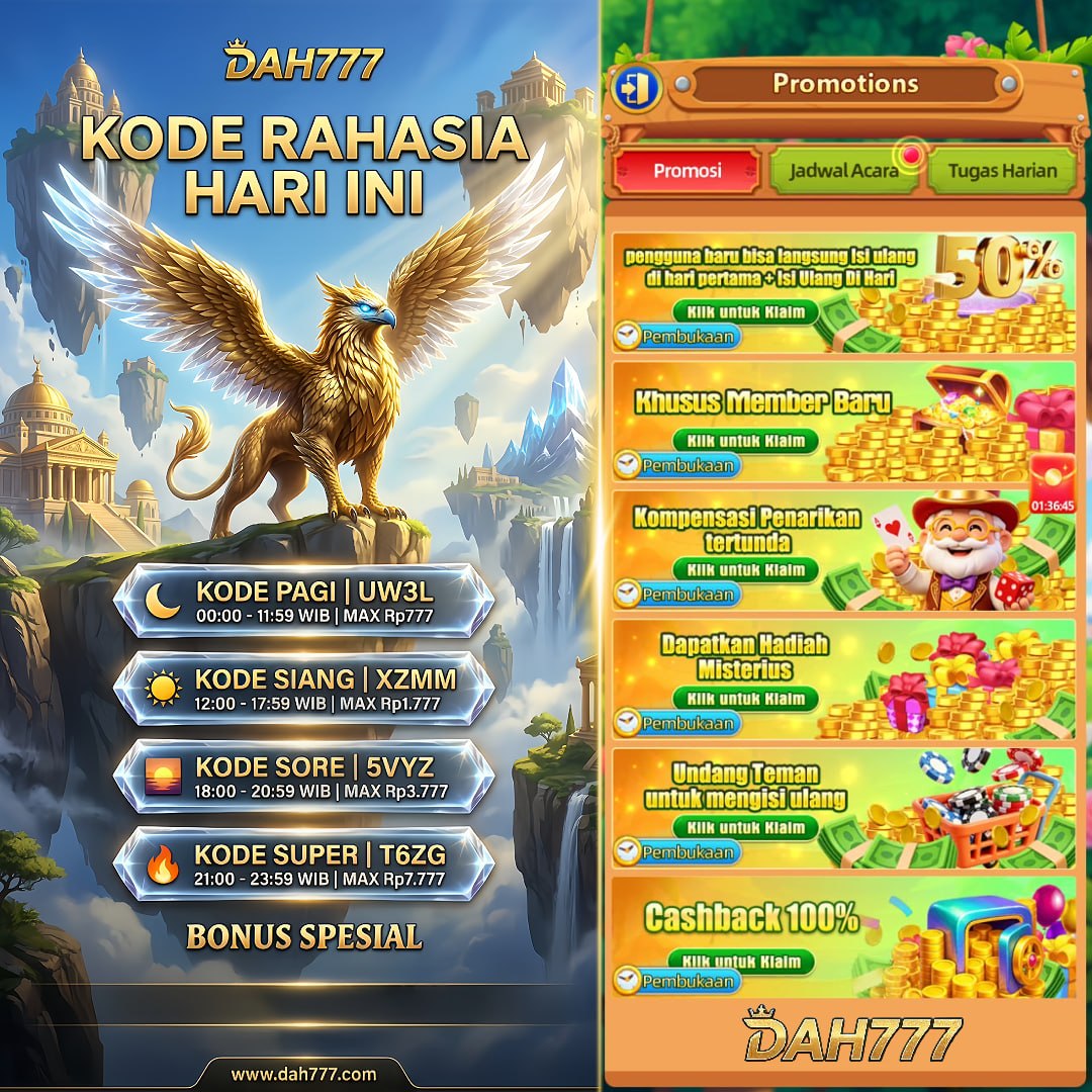 DAH777 - Situs Slot Online Resmi dengan Akses Daftar dan Login
