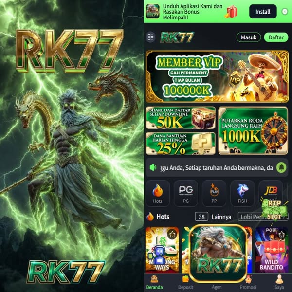 RK77 - rk77 Platform Game Online dengan Beragam Pilihan Permainan Seru