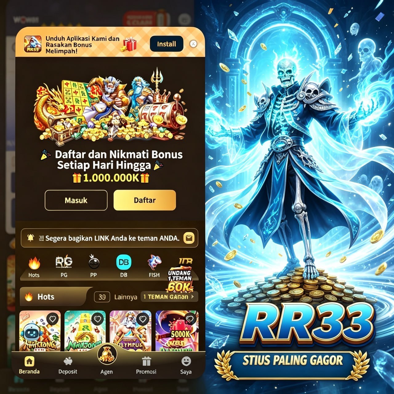 RR33 - Pilihan Game PG Soft untuk Penggemar Slot Online